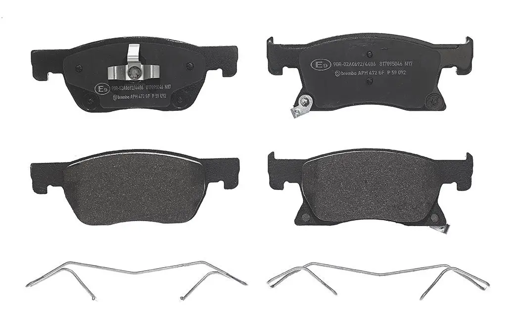 Sada brzdových destiček, kotoučová brzda BREMBO P 59 092