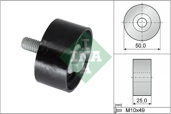 Vratná/vodicí kladka, ozubený řemen Schaeffler INA 532 0899 10