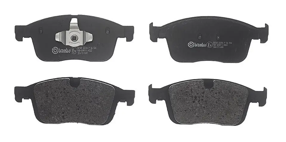 Sada brzdových destiček, kotoučová brzda BREMBO P 86 026