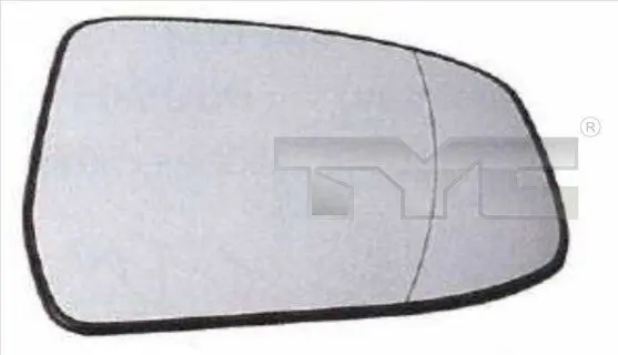 Sklo do zrcátka, vnější zrcátko TYC 310-0118-1