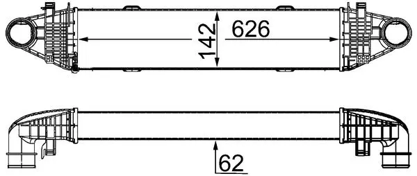 Chladič turba MAHLE CI 358 000S