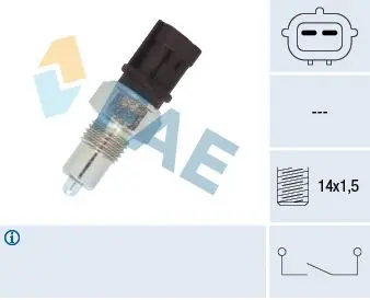 Spínač, světlo zpátečky FAE 40835