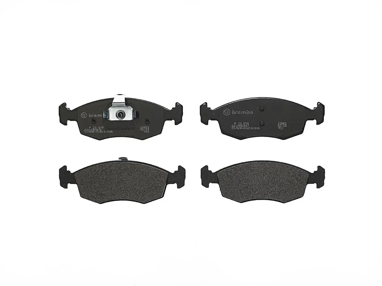 Sada brzdových destiček, kotoučová brzda BREMBO P 23 079