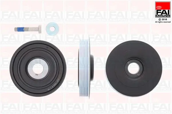 Sada řemenice, kliková hřídel FAI AutoParts FVD1011K