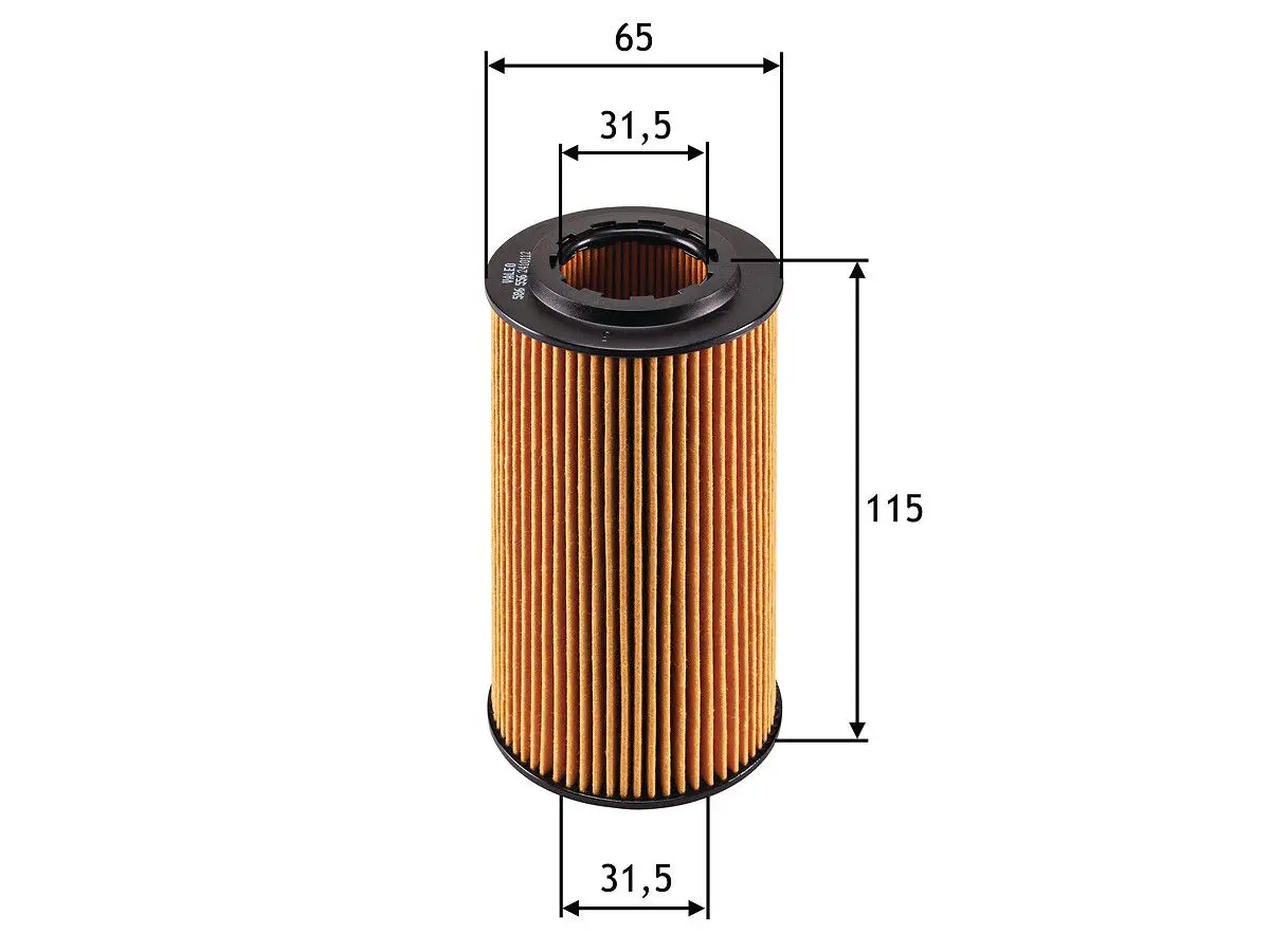VALEO Olejový filtr 586556