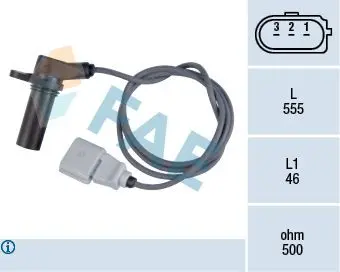 Generátor impulsů, klikový hřídel FAE 79132