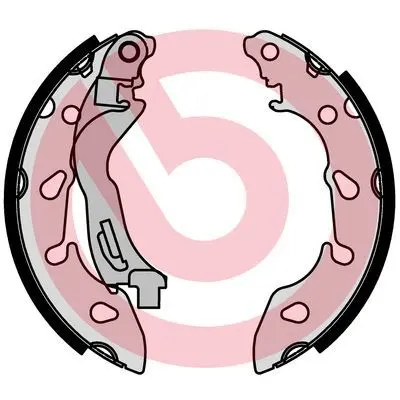 BREMBO Sada brzdových čelistí S 24 553