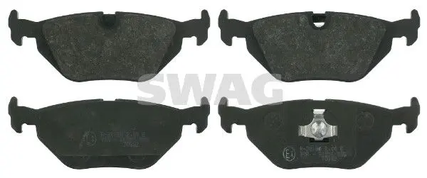 Sada brzdových destiček, kotoučová brzda SWAG 20 91 6196