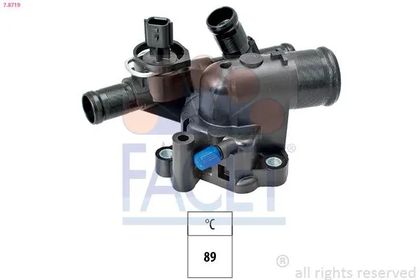 Termostat, chladivo FACET 7.8719