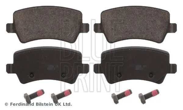 Sada brzdových destiček, kotoučová brzda BLUE PRINT ADF124202