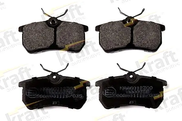 Sada brzdových destiček, kotoučová brzda KRAFT AUTOMOTIVE 6012300