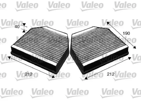 VALEO Filtr, vzduch v interiéru 715621