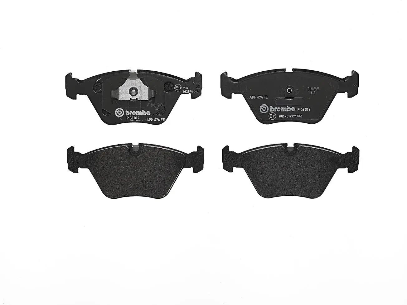 Sada brzdových destiček, kotoučová brzda BREMBO P 06 012