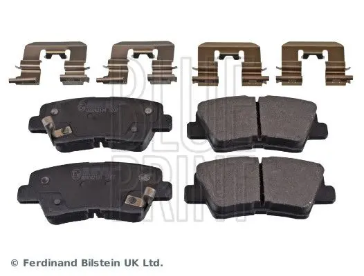 Sada brzdových destiček, kotoučová brzda BLUE PRINT ADG042134