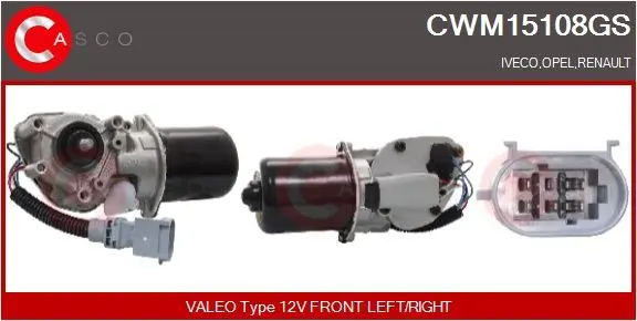Motor stěračů CASCO CWM15108GS