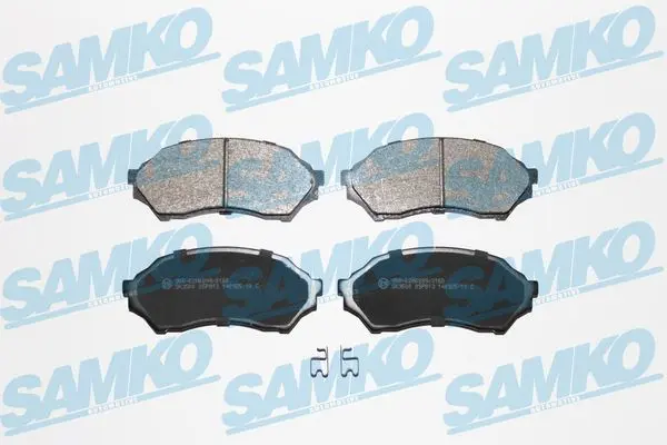 Sada brzdových destiček, kotoučová brzda SAMKO 5SP813