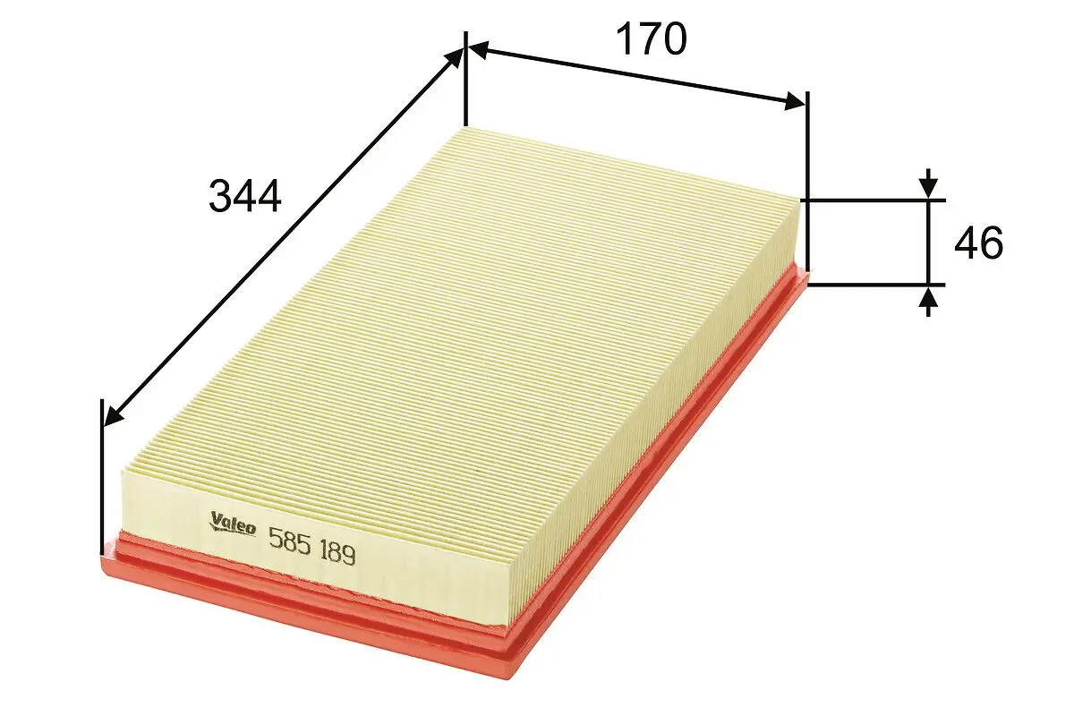 Vzduchový filtr VALEO 585189