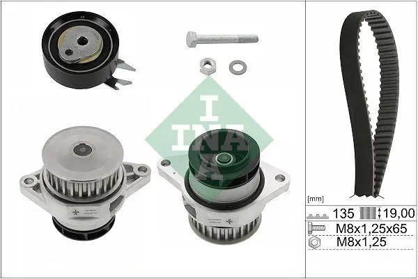 Vodní pumpa + sada ozubeného řemene Schaeffler INA 530 0166 30
