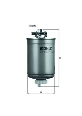 Palivový filtr MAHLE KL 77
