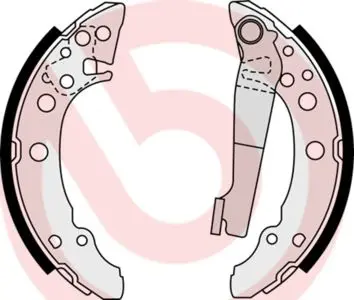 Sada brzdových čelistí BREMBO S 85 535