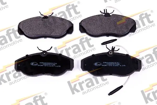 Sada brzdových destiček, kotoučová brzda KRAFT AUTOMOTIVE 6003370