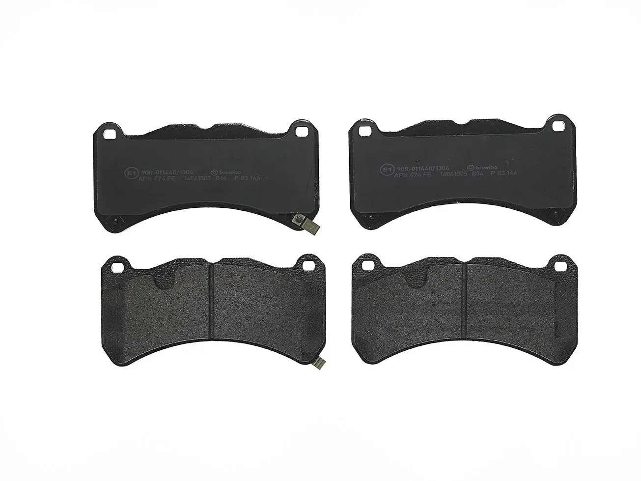 Sada brzdových destiček, kotoučová brzda BREMBO P 83 146