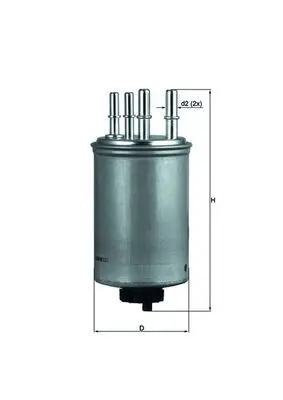 Palivový filtr MAHLE KL 506