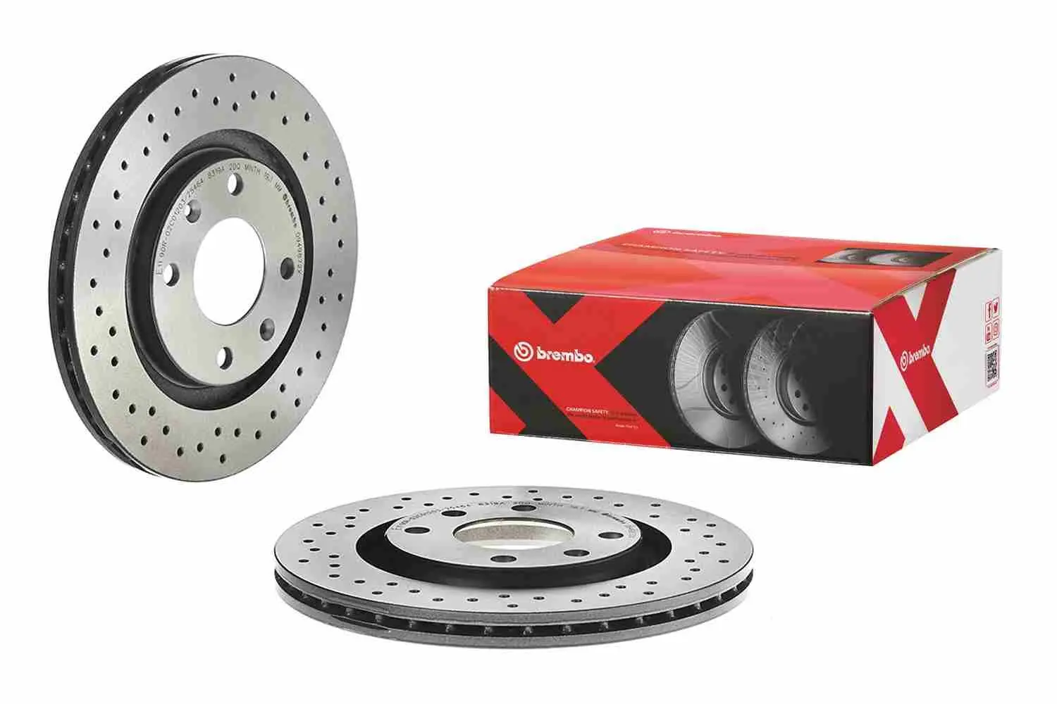 Brzdový kotouč BREMBO 09.4987.2X