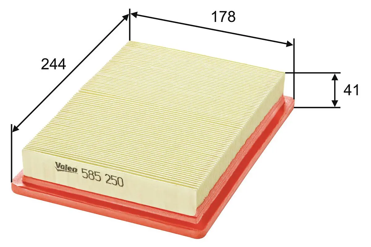 Vzduchový filtr VALEO 585250