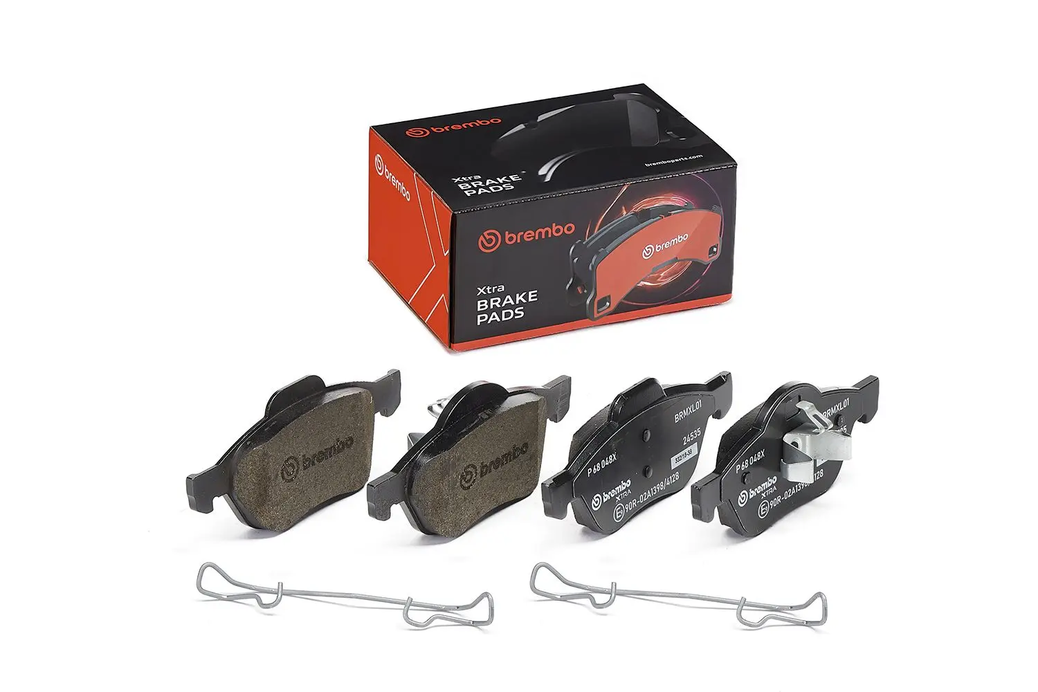 Sada brzdových destiček, kotoučová brzda BREMBO P 68 048X