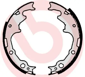 BREMBO Sada brzdových čelistí S10502
