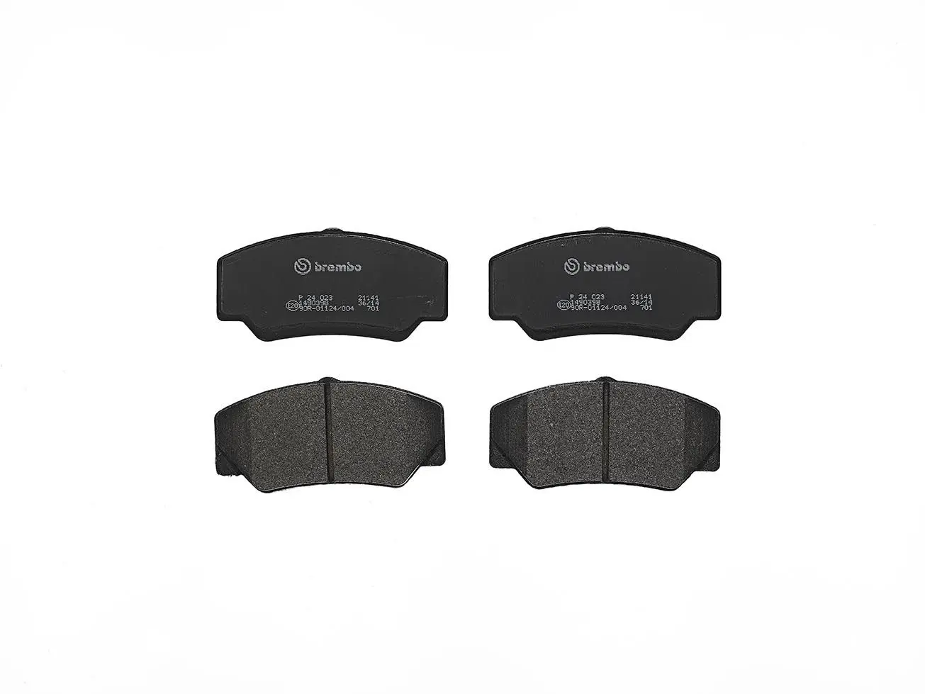 Sada brzdových destiček, kotoučová brzda BREMBO P 24 023
