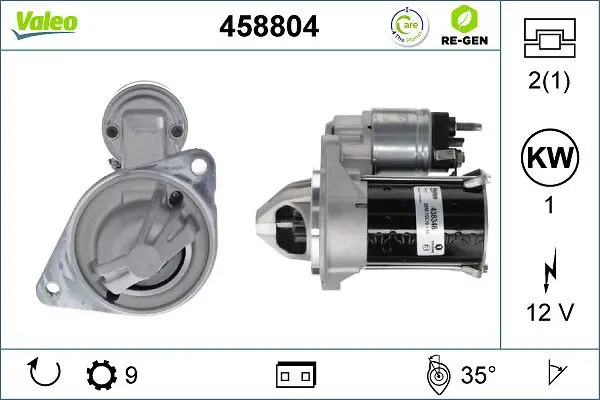 VALEO Startér 458804