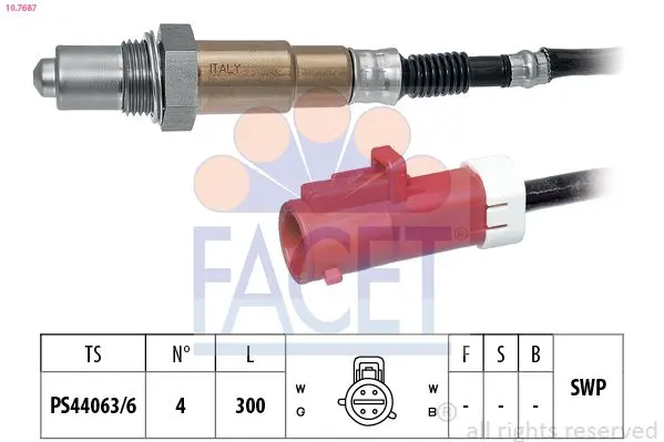 Lambda sonda FACET 10.7687