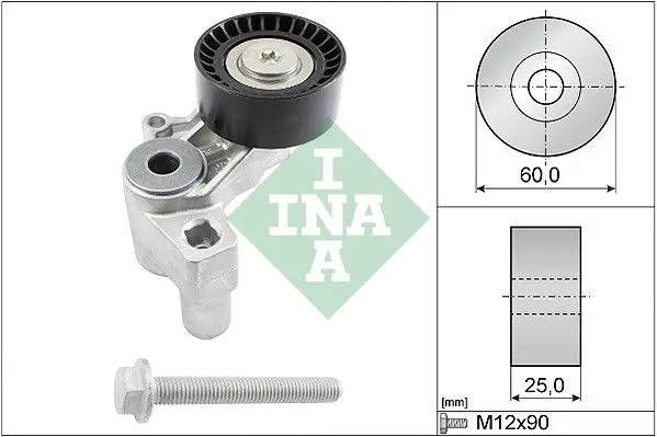 Napínák, žebrovaný klínový řemen Schaeffler INA 534 0100 20
