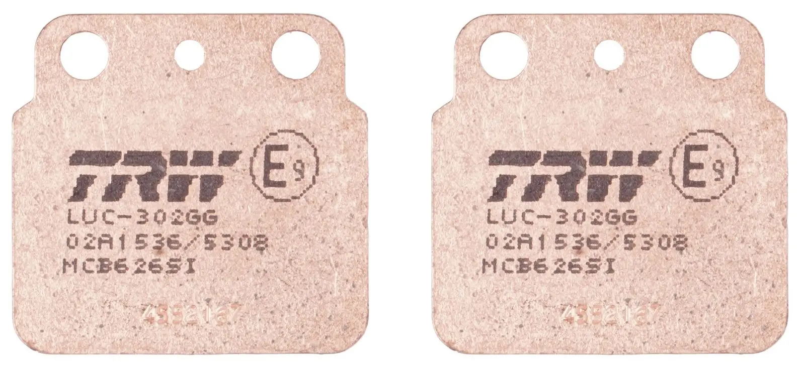TRW ZF brzdové destičky KH137 sintrované OFFROAD KAWASAKI KFX 400 03-06, SUZUKI LT 250 87-90, LTZ 400 03-06, LTZ 450 06-12, LT 500 87-95, zadní (TRW)