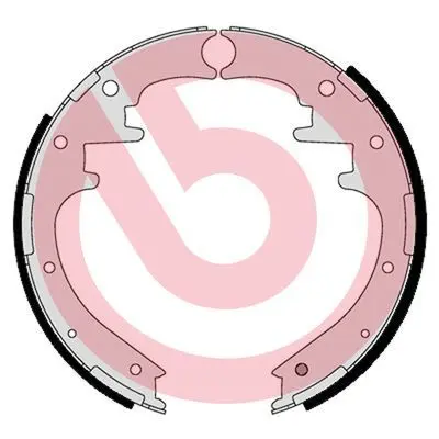 Sada brzdových čelistí BREMBO S 24 554