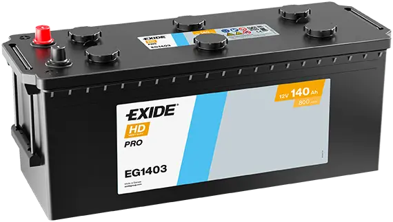 Autobaterie Exide StartPRO 12V, 140Ah, 800A, EG1403