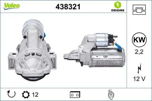 Startér VALEO 438321