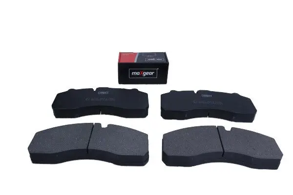 Sada brzdových destiček, kotoučová brzda MAXGEAR 19-3372