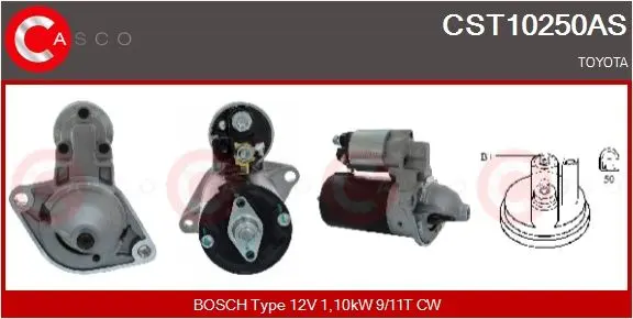 Startér CASCO CST10250AS