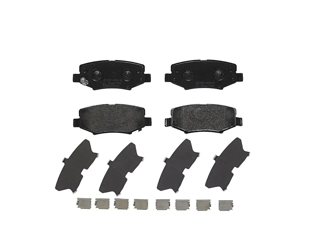 Sada brzdových destiček, kotoučová brzda BREMBO P 18 024