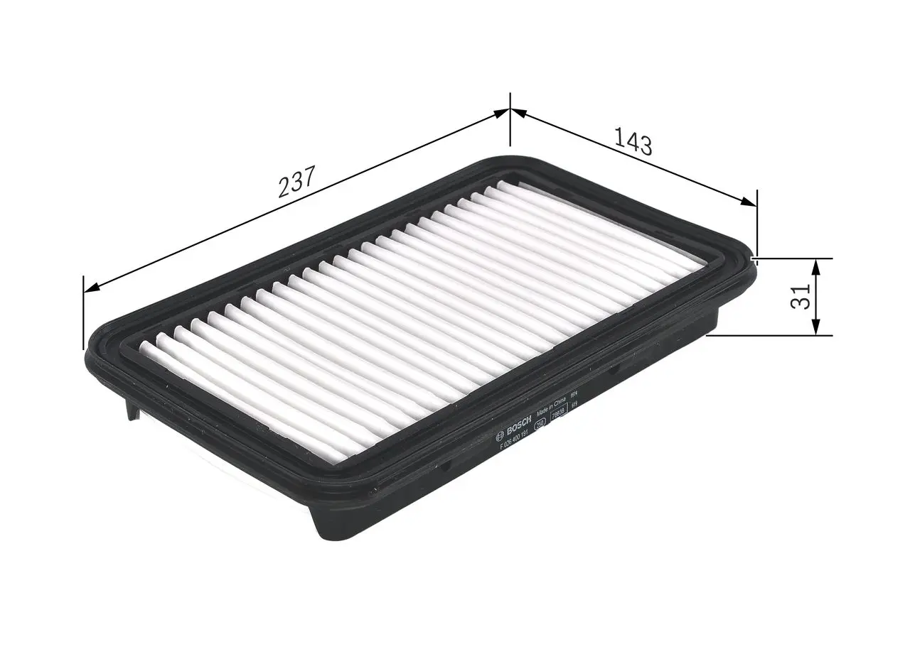 Vzduchový filtr BOSCH F 026 400 191