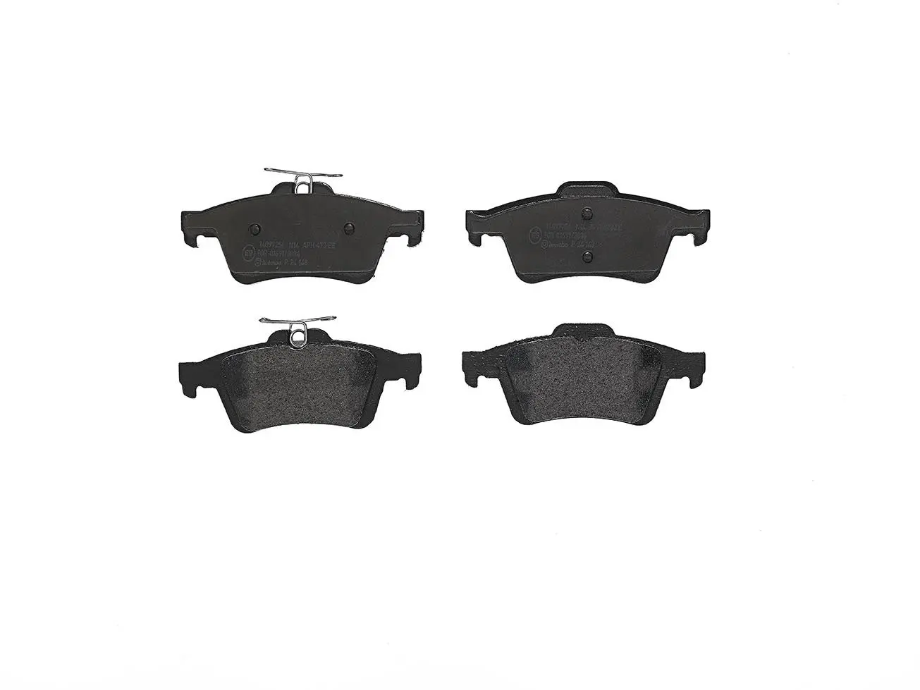 Sada brzdových destiček, kotoučová brzda BREMBO P 24 148X