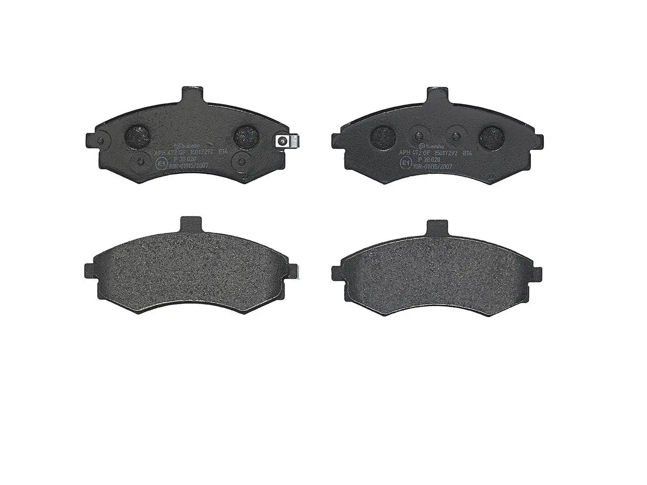Sada brzdových destiček, kotoučová brzda BREMBO P 30 020