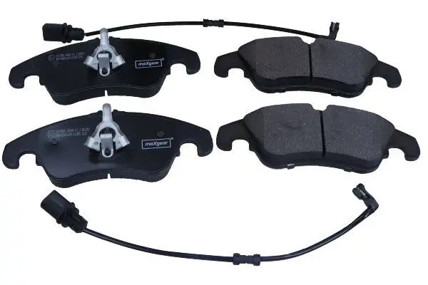Sada brzdových destiček, kotoučová brzda MAXGEAR 19-2982