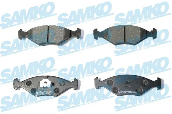 Sada brzdových destiček, kotoučová brzda SAMKO 5SP016