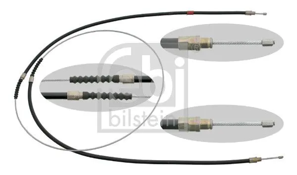 Tažné lanko, parkovací brzda FEBI BILSTEIN 17903