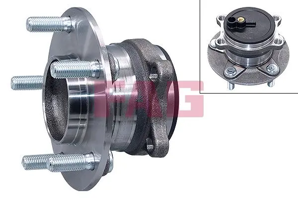 Sada ložisek kol Schaeffler FAG 713 6158 40