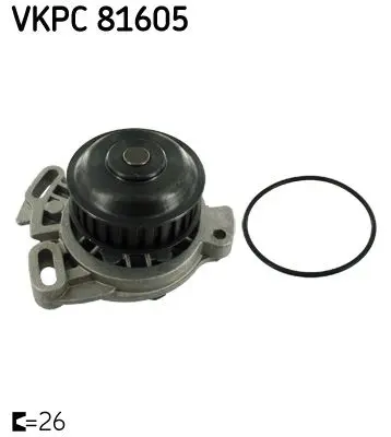 SKF Vodní čerpadlo, chlazení motoru VKPC81605